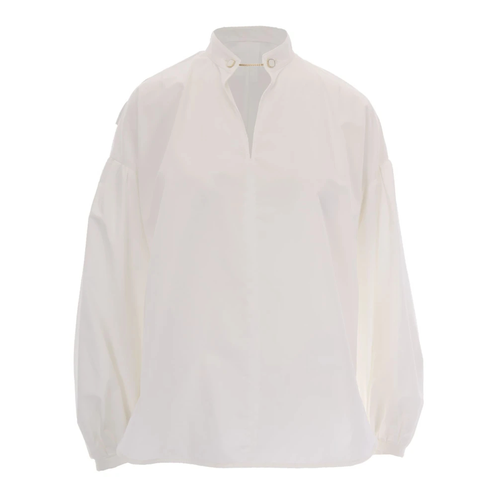 Max Mara Studio Damen Weiß - Blusen - Blouses & Shirts - 2XS