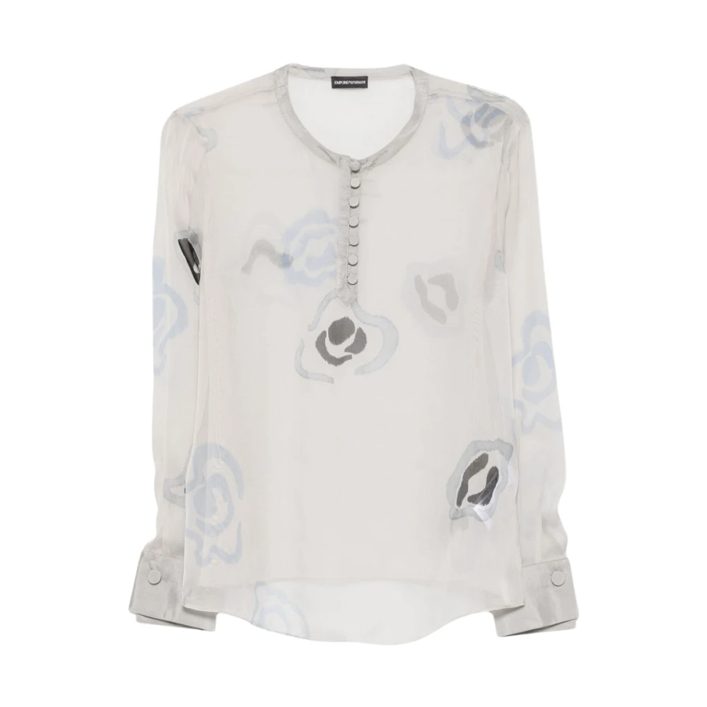 Emporio Armani Damen Beige - Blusen - Blouses & Shirts - M