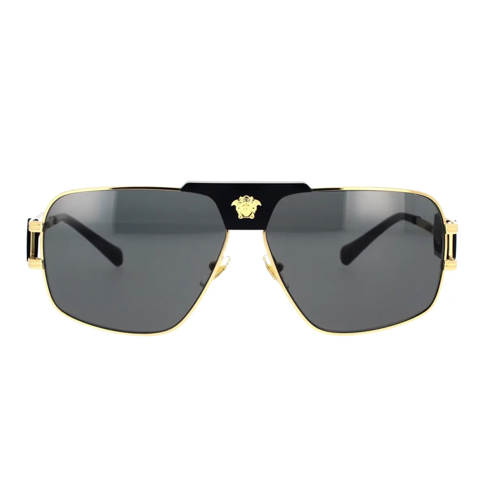 Versace Unisex Gelb - Kissenförmige Sonnenbrille - Accessories - 63 Mm