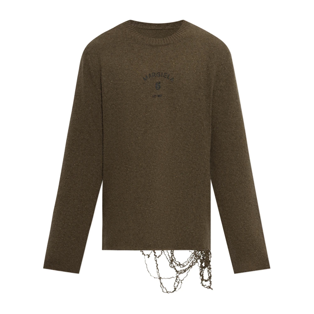 Mm6 Maison Margiela , Herren, Strickwaren, Grün, Xl - Bild 5
