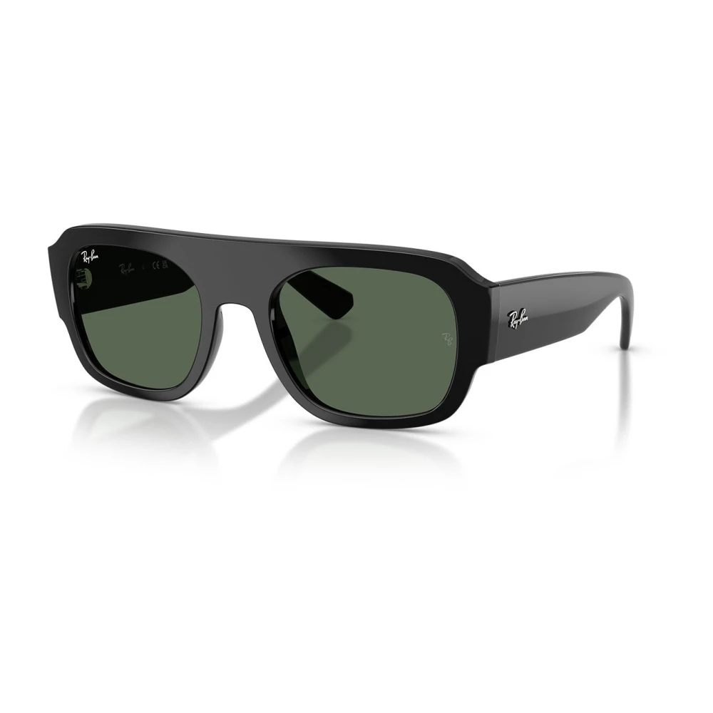 Joom Ray-Ban Herren Grau Sunglasses 0Rb2218 Black Dark Green 55Mm (Black/Dark Green) - Bild 8