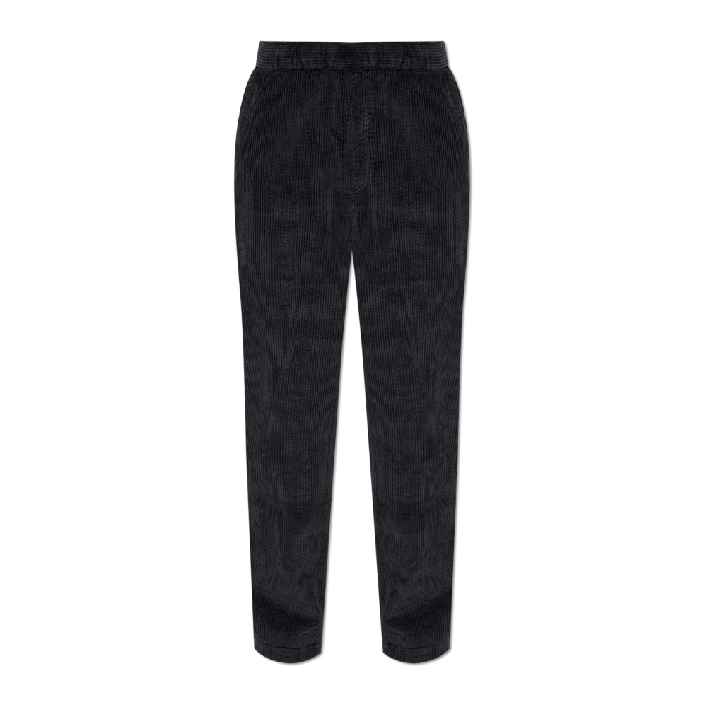 American Vintage Herren Schwarz - Padow Cordhose - Trousers - K - L