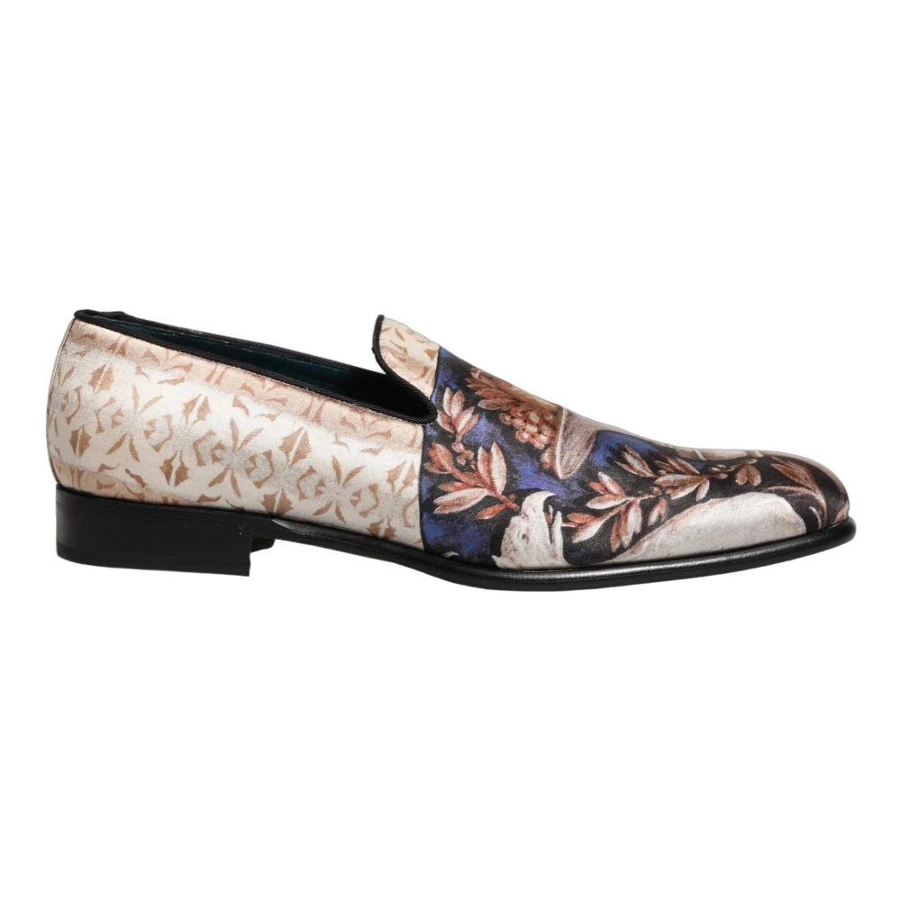 Dolce & Gabbana Herren Multicolor - Loafers Slipper - Shoes - Mehrfarbig - 44 Eu