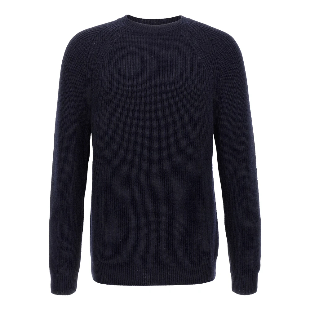 Zanone Herren Blau - Cashmere-Pullover - Knitwear - M