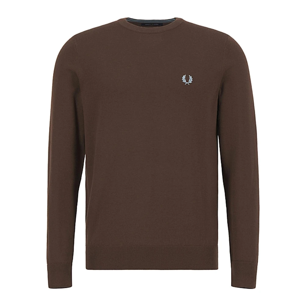 Fred Perry , Herren, Strickwaren, Braun, S - Bild 3