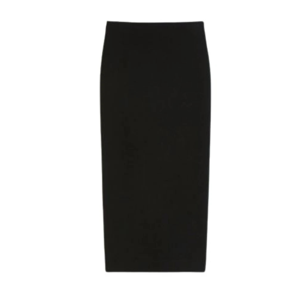 Max Mara Damen Schwarz - Solivi Midirock - Skirts - K -S