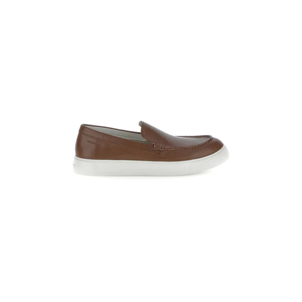 Stonefly Herren Braun - Leder Mokassin - Shoes - 43 Eu