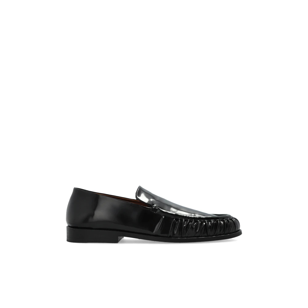 Marsell Damen Schwarz - Lederloafer Schuhe - Shoes - K - 41 Eu