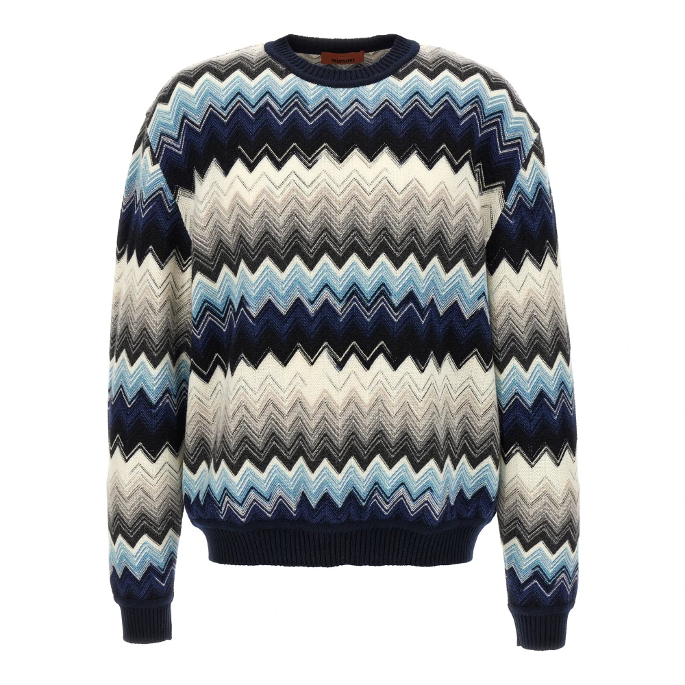 Missoni Herren Multicolor - Caperdoni Rundhalspullover - Knitwear - Mehrfarbig - L