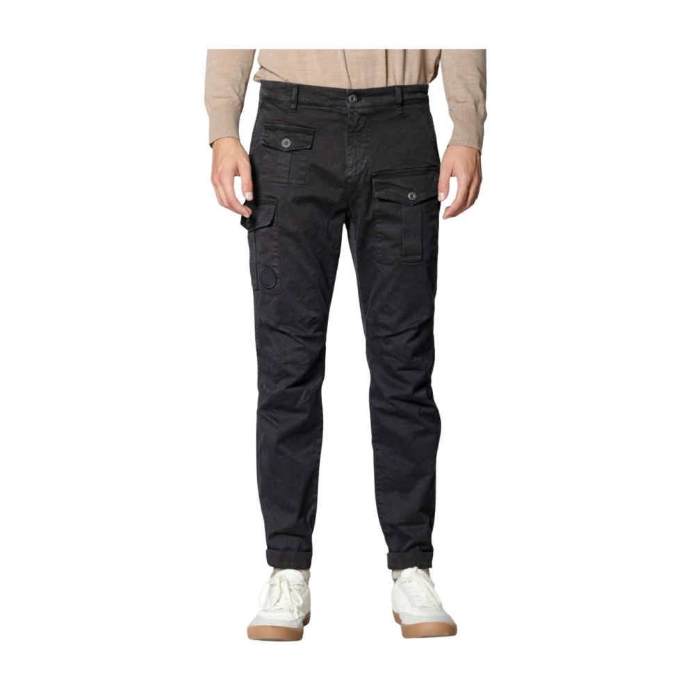 Mason's Herren Schwarz - George Coolpocket Cargohose - Trousers - K - Xl