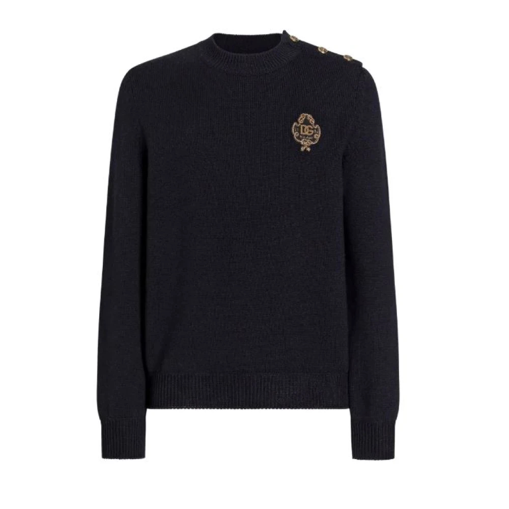 Dolce & Gabbana , Herren, Strickwaren, Blau, L - Bild 4
