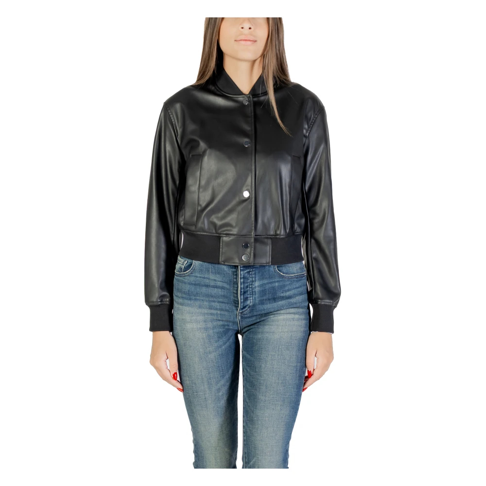 Armani Exchange Damen Schwarz - Moderne Blouson Jacke - Jackets - K - Xs