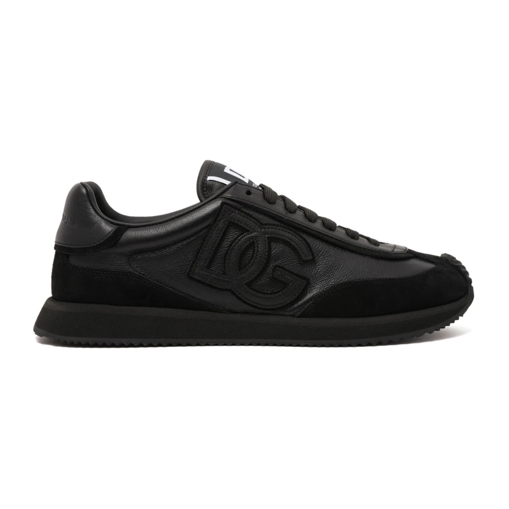 Dolce & Gabbana Herren Schwarz - Dg Cushion Sneaker - Shoes - K - 44 Eu