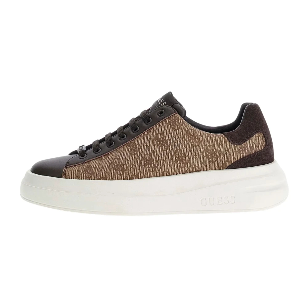 Guess Herren Beige Baskets Elba - Bild 9
