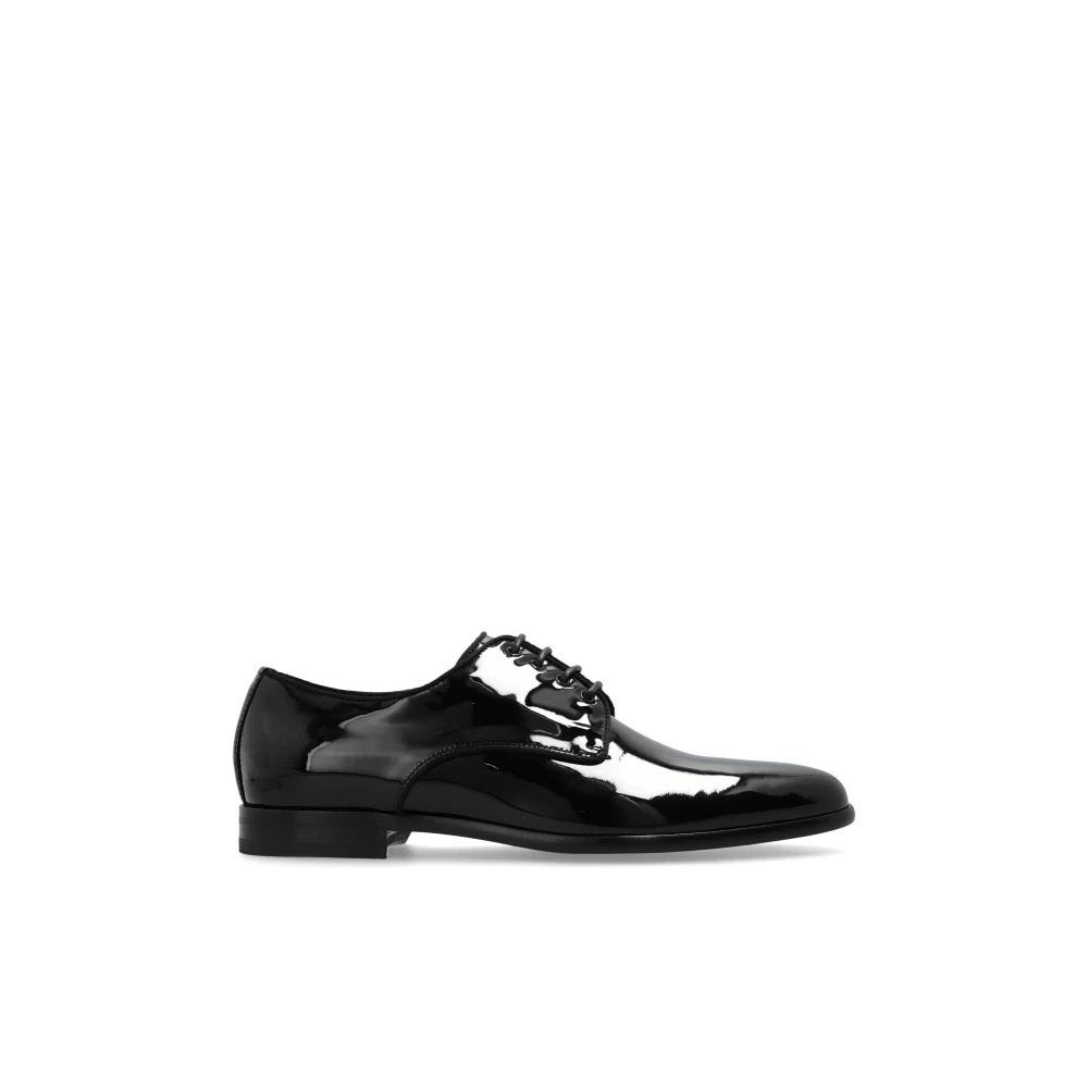 Dolce & Gabbana Damen Schwarz - Lederschuhe - Shoes - K - 36 Eu