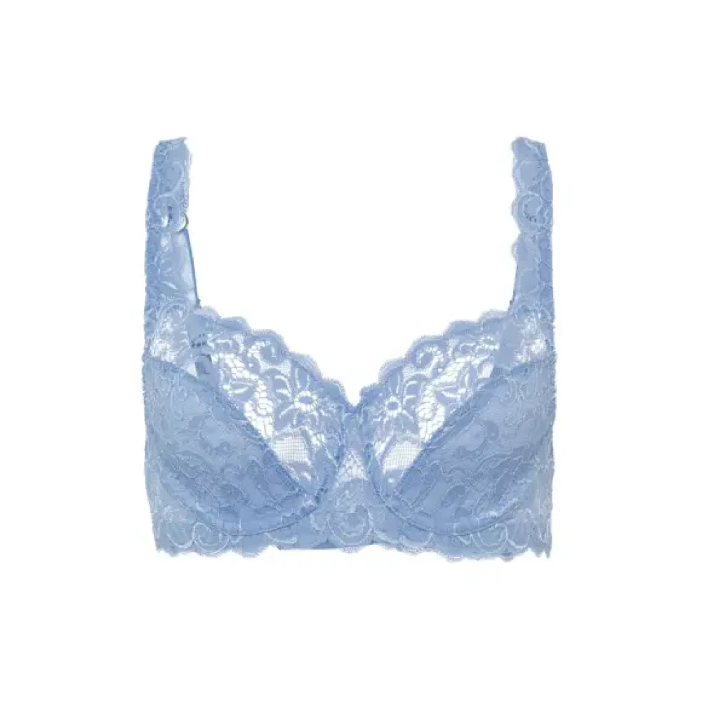 Hanro Damen Blau - Bh - Underwear - 85B Eu