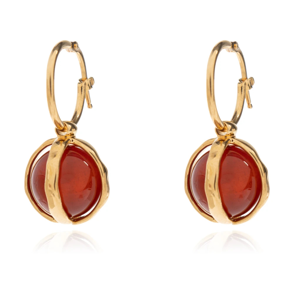 Jil Sander Damen Gelb - Earrings - Accessories - One Size