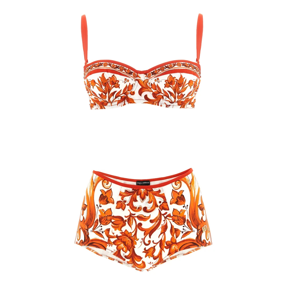 Dolce & Gabbana Damen Orange - Beachwear - Swimwear - M
