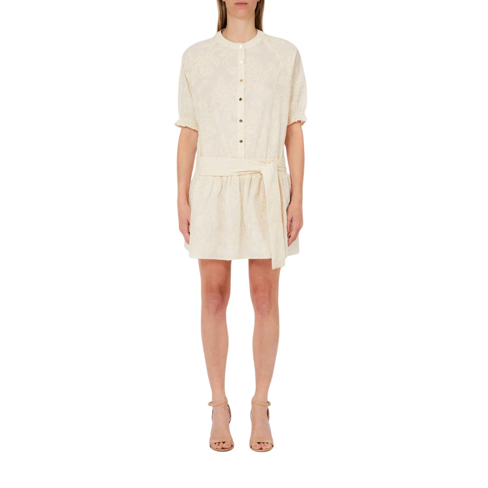Liu Jo Damen Beige - Hemdkleid - Dresses - Xs