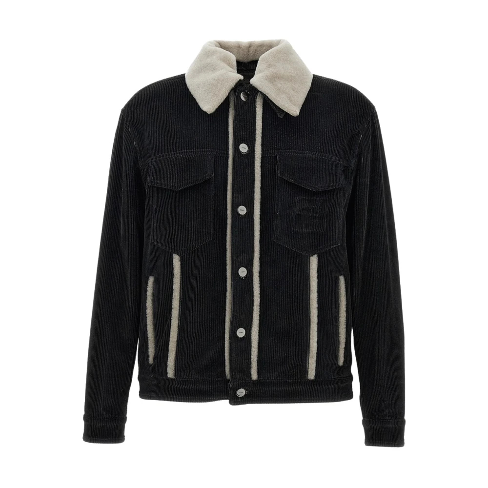 Fendi Herren Schwarz - Blouson - Jackets - K - M