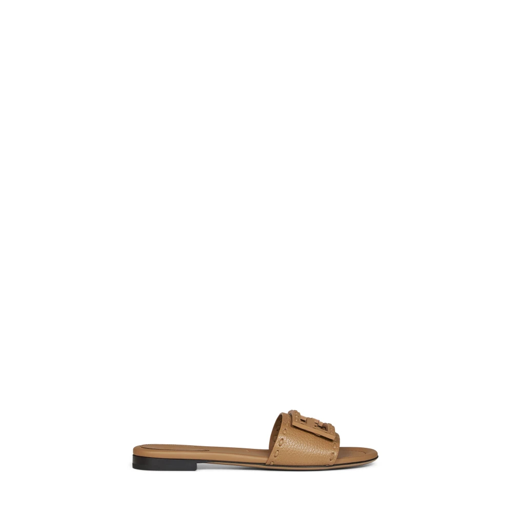 Fendi Damen Braun - Sliders - Shoes - 37 Eu