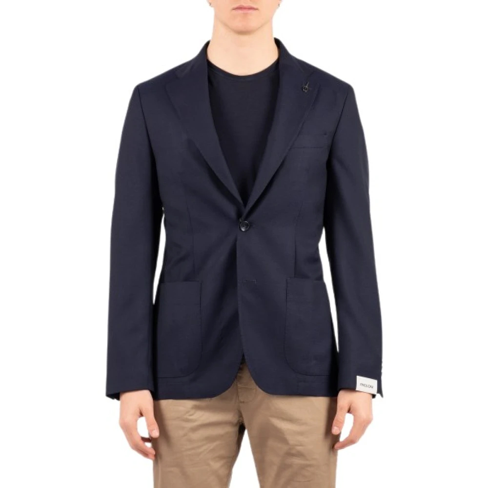 Paoloni Herren Blau - Giacca - Jackets - L