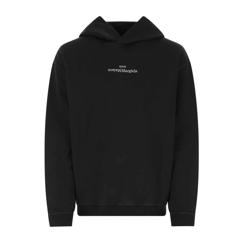 Maison Margiela - Logo Hoodie - Sweatshirts & Hoodies - Herren - Schwarzk - Xl