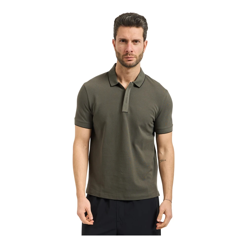 Armani Exchange Herren Grün - Piqué Polo - Tops - 2XL
