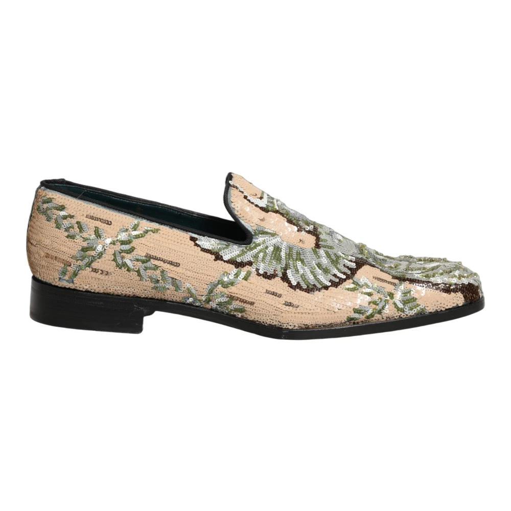 Dolce & Gabbana Herren Multicolor - Loafers Dress Schuhe - Shoes - Mehrfarbig - 44 Eu