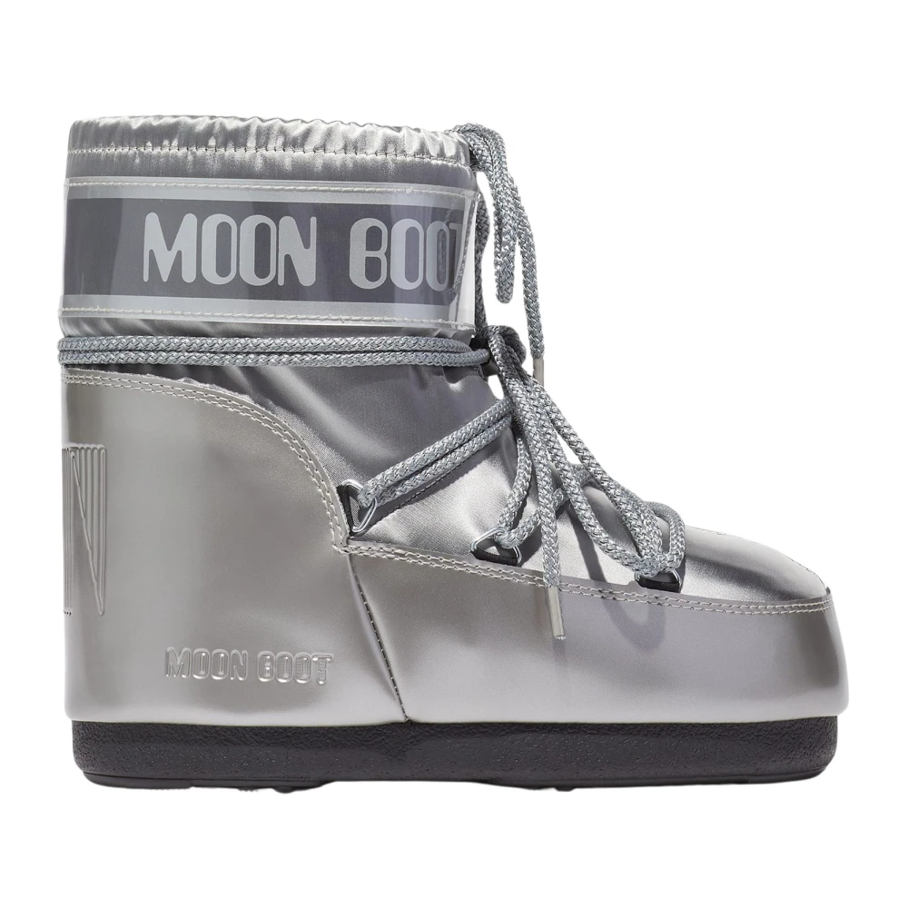 Moon Boot Damen Silber Mb Icon Low Glance - Bild 12