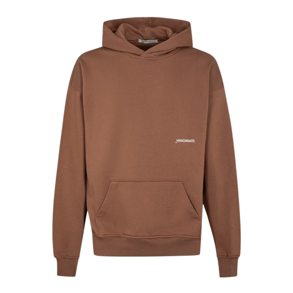 Hinnominate - Felpa Con Cappuccio - Sweatshirts & Hoodies - Herren - Braun - Xs