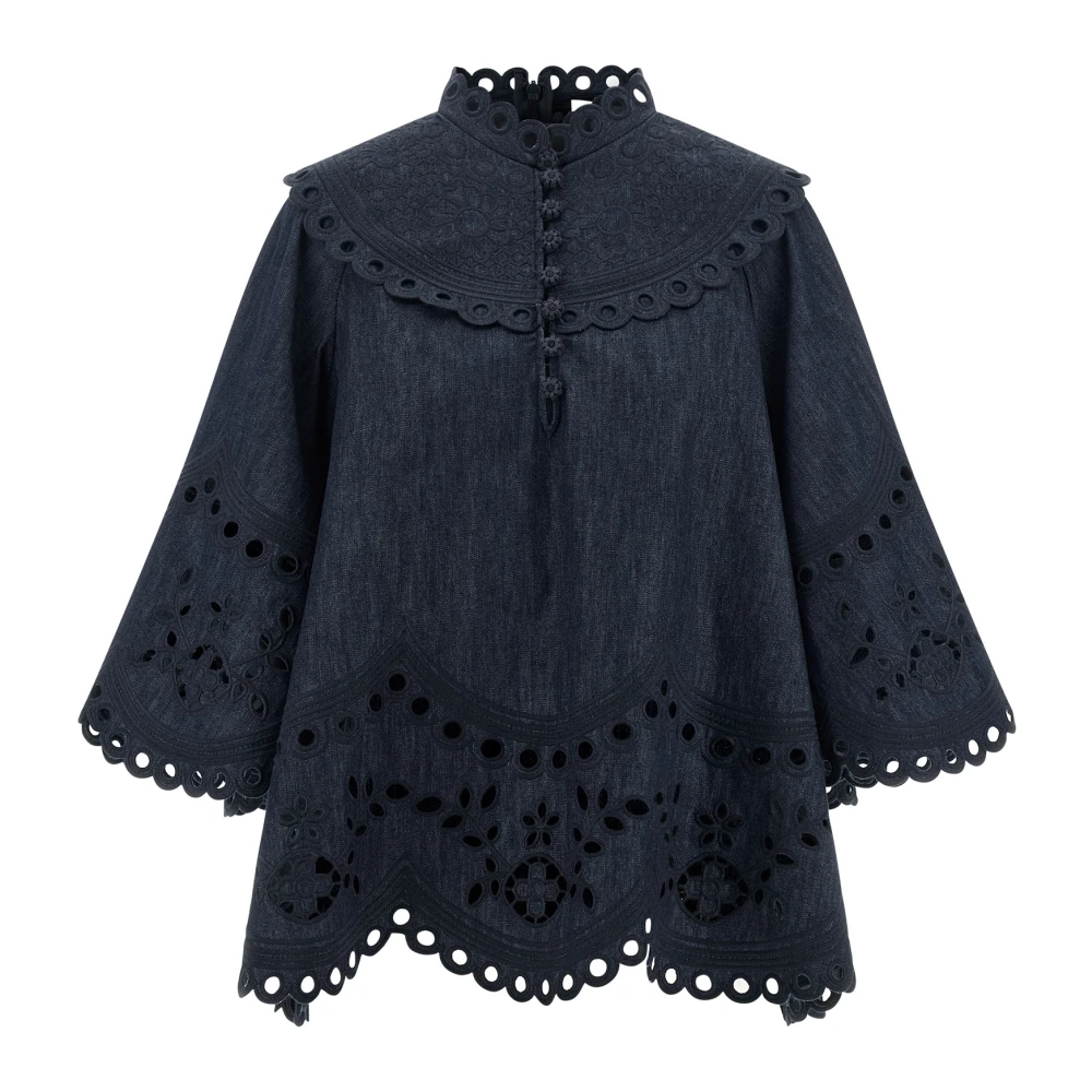 Zimmermann Top Mahon Aus Denim De Größe 38 - MyTheresa - Bild 3