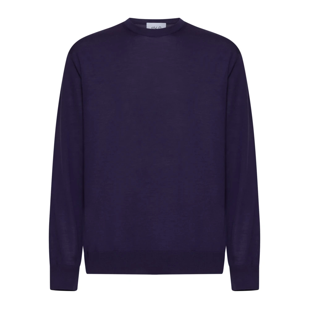 D4.0 Herren Violett - Rundhalspullover - Knitwear - Lila -Xl
