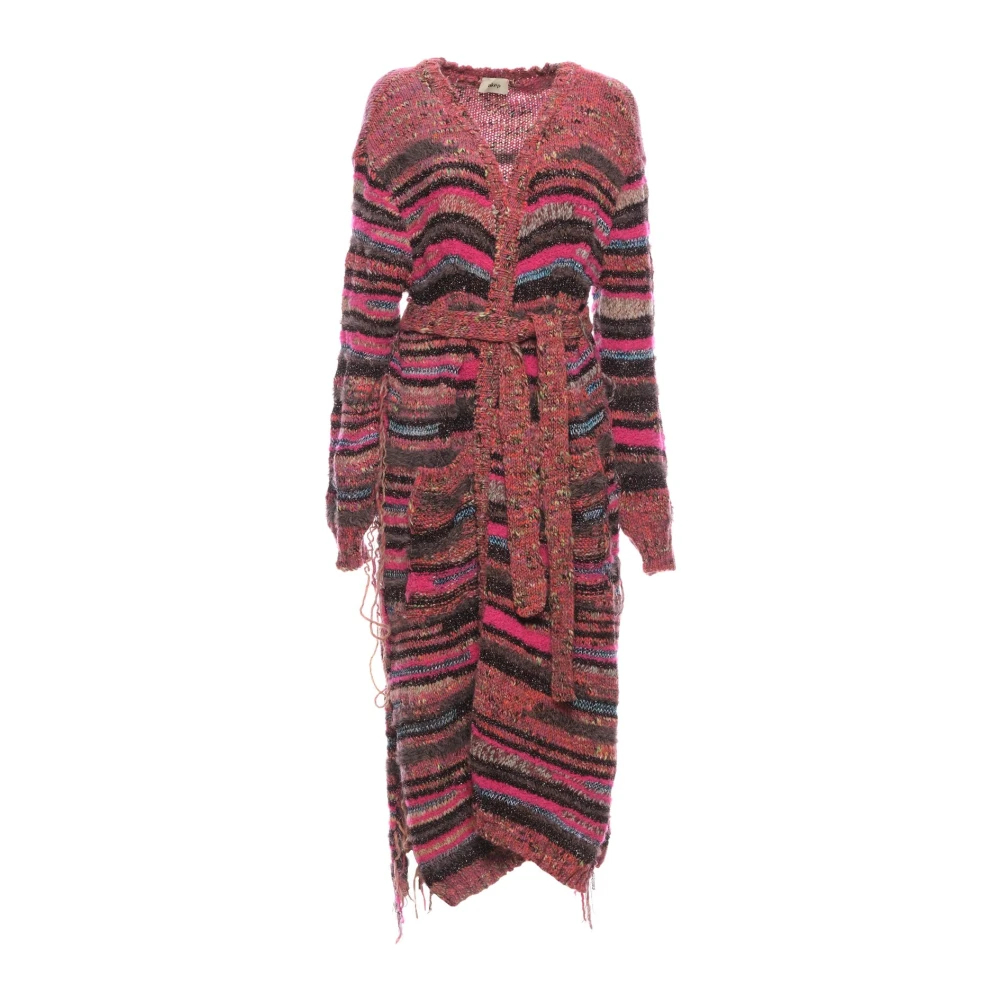 Akep Damen Multicolor - Cardigans - Knitwear - Mehrfarbig - S