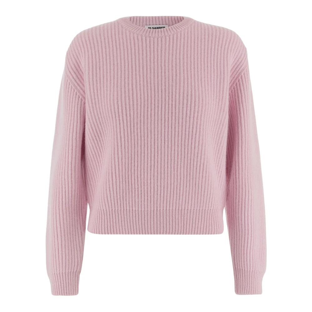Jil Sander Damen Rosa - Wollpullover - Knitwear - S