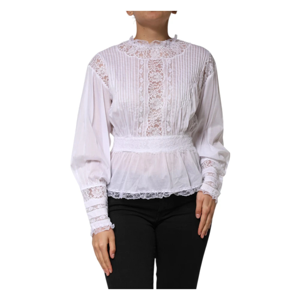 Dolce & Gabbana Damen Weiß - Blusen - Blouses & Shirts - L