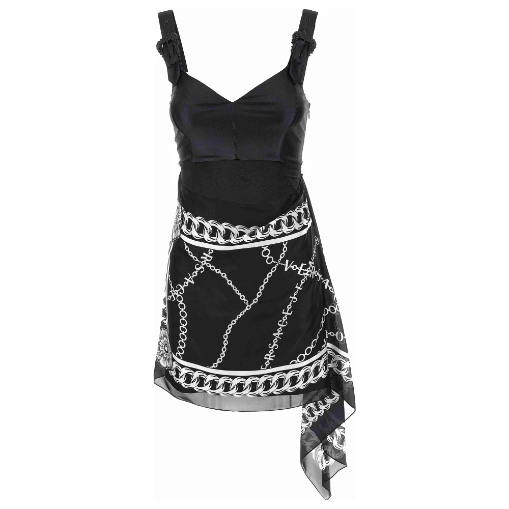 Versace Jeans Couture Damen Schwarz - Kleider - Dresses - K - Xs