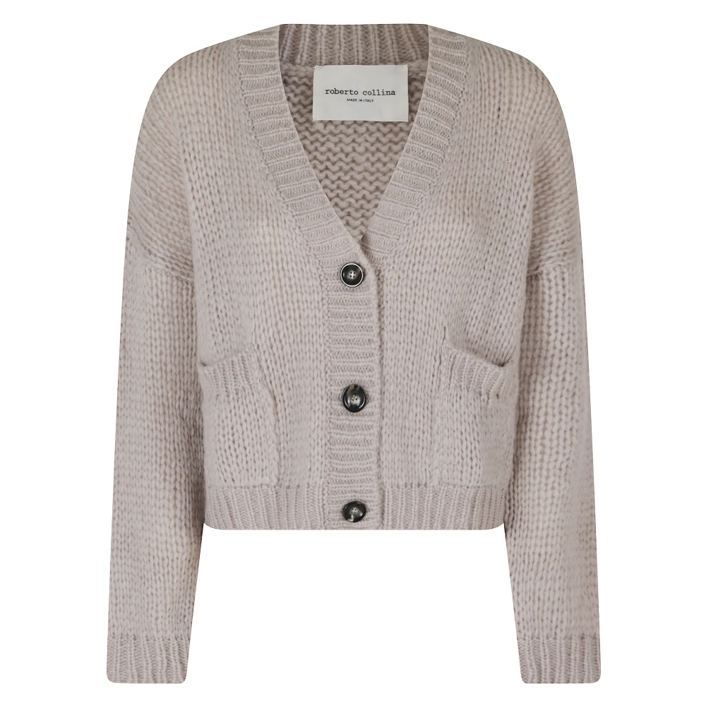 Roberto Collina Damen Beige - Cardigans - Knitwear - Xs