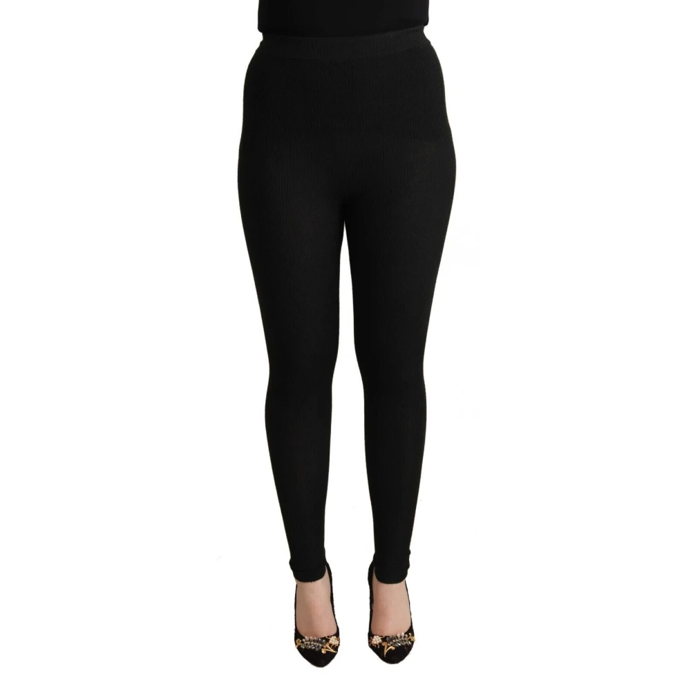 Dolce & Gabbana Damen Schwarz - Leggings - Trousers - K - S