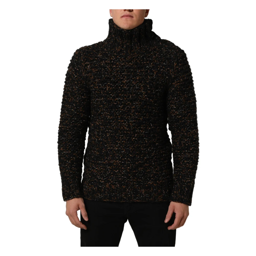 Dolce & Gabbana Herren Braun - Rollkragenpullover - Knitwear - S