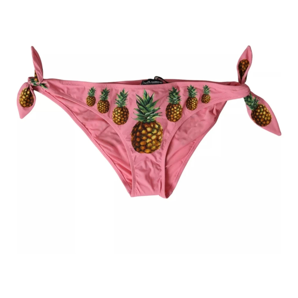 Dolce & Gabbana Damen Rosa - Bikinihose - Swimwear - S