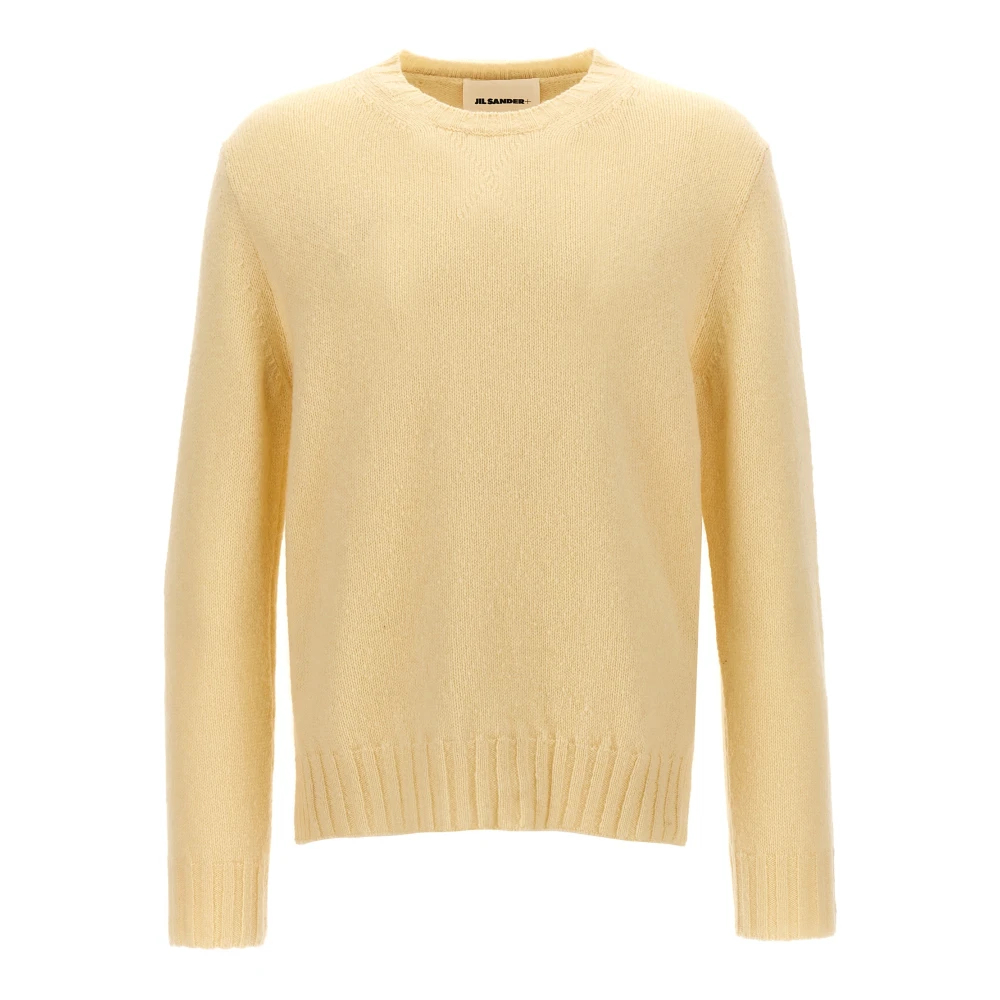 Jil Sander Herren Beige - Wollmischungspullover - Knitwear - S