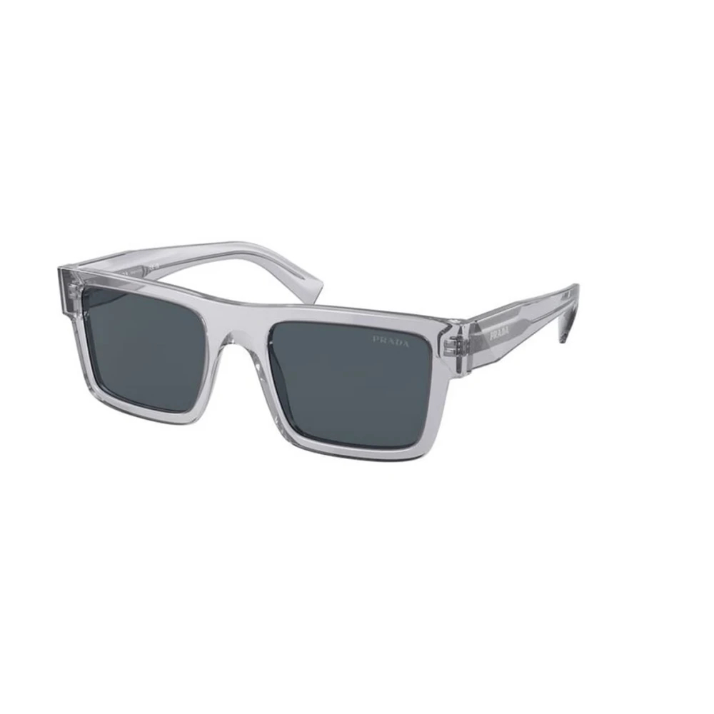 Prada Pr 19Ws 0 U4309t Kunststoff Rechteckig Sonnenbrille Herren Grau Klein - Bild 11