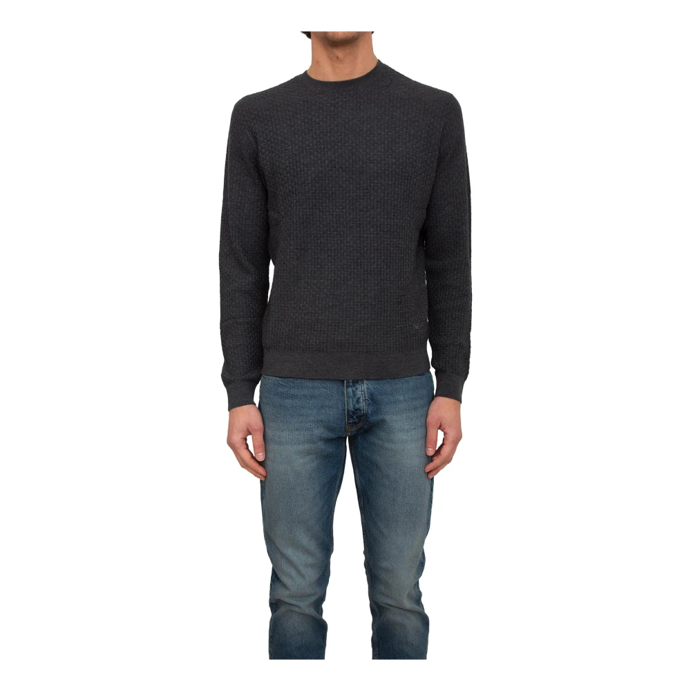 Emporio Armani Herren Grau - Pullover - Knitwear - S