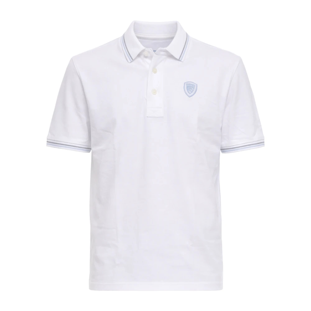 Blauer Herren Weiß - Agassis Polo - Tops - Xl