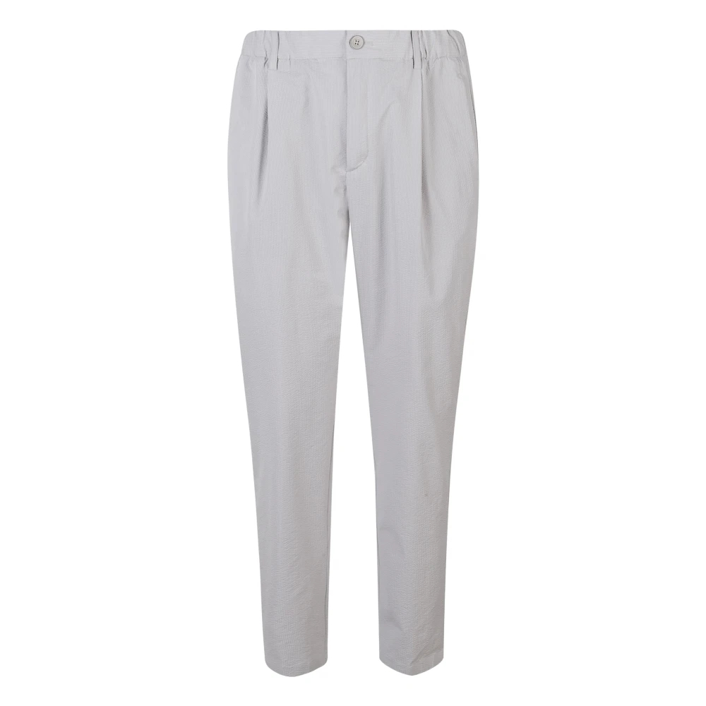 Herno Herren Grau - Seersucker Hose - Trousers - S