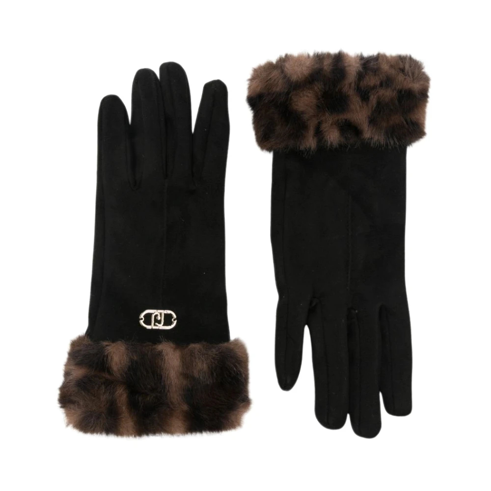 Liu Jo Damen Schwarz Handschuhe 2F6058 Nosize - Bild 2