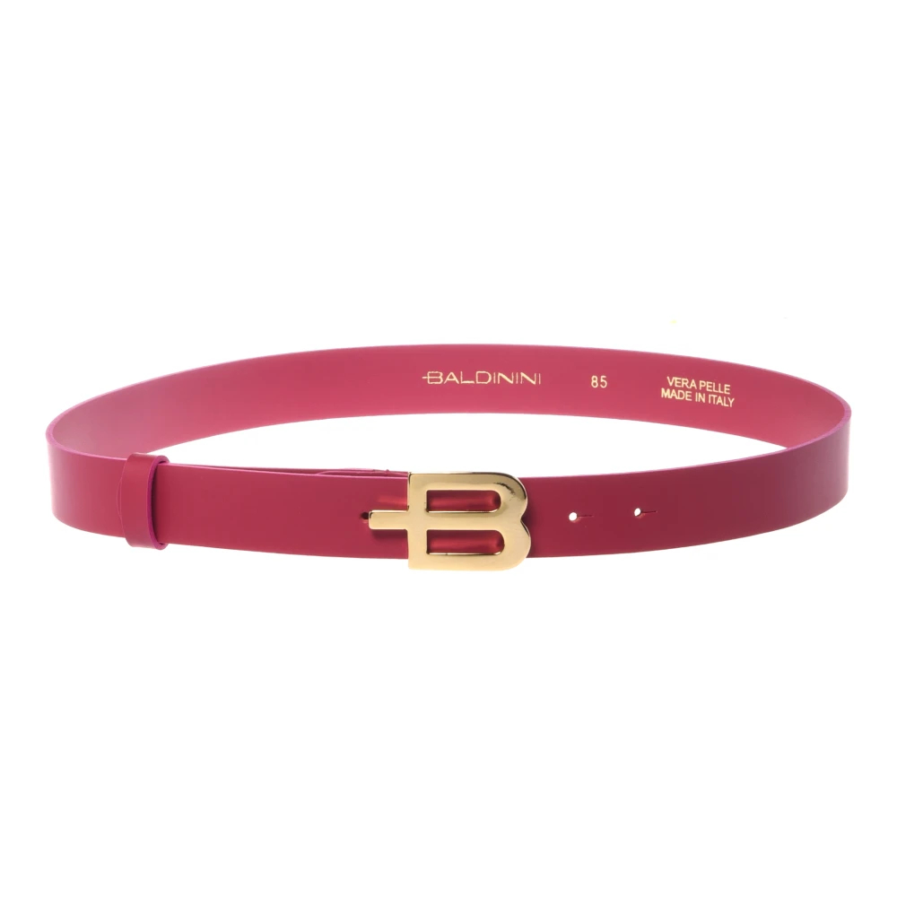 Baldinini Damen Rosa - Fuchsia Ledergürtel - Accessories - 95 Cm