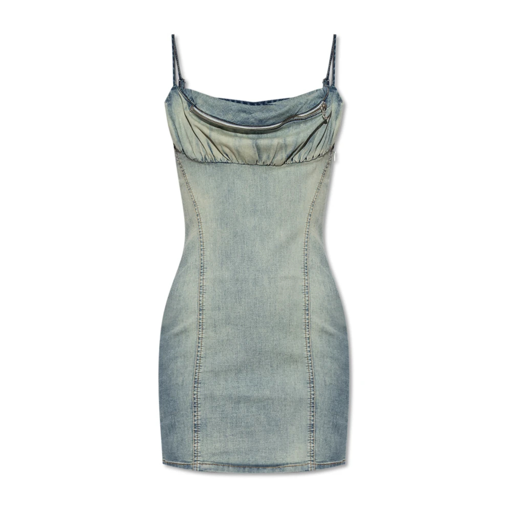 Diesel Damen Blau - Denim Kleid - Dresses - L
