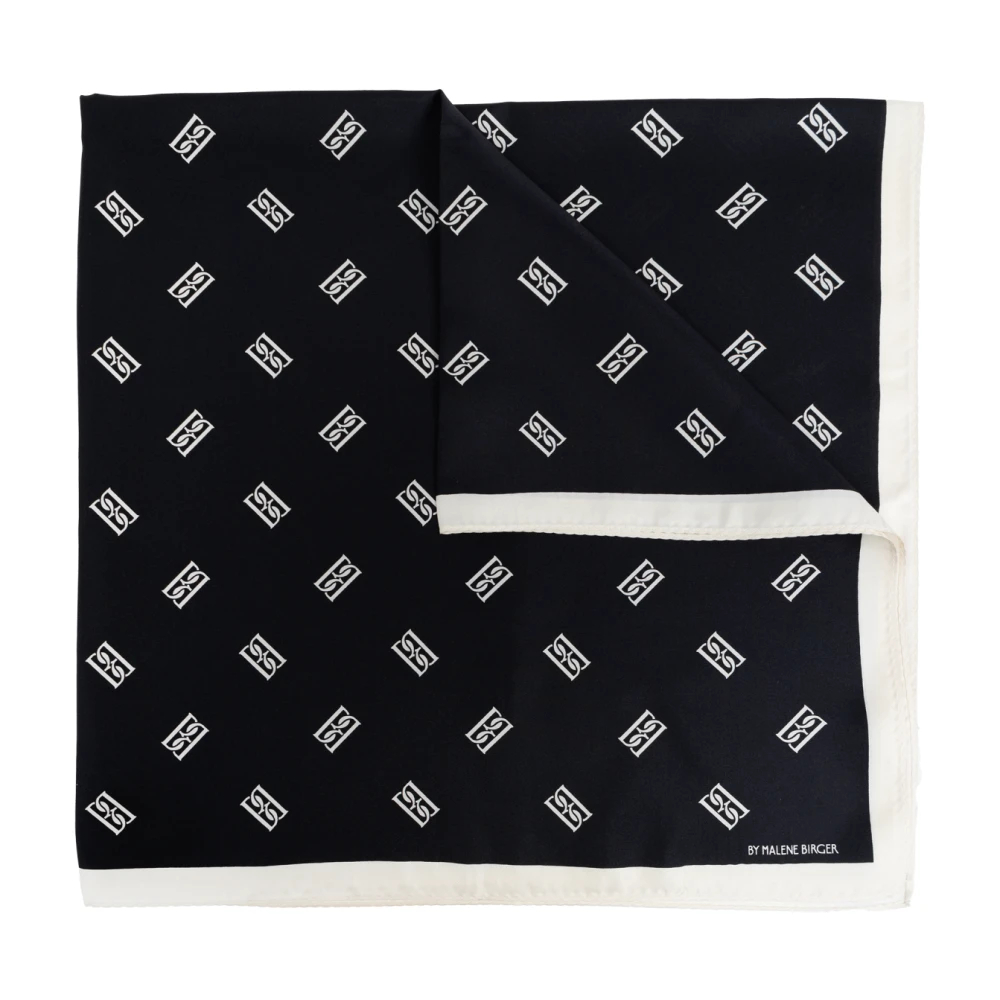 By Malene Birger Damen Schwarz - Schal Monnas - Accessories - K - One Size
